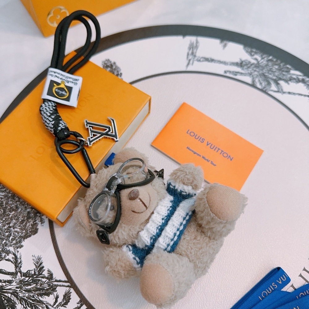 Louis Vuitton Teddy Bear Keychain💕💕💕 - Picture 1 of 6